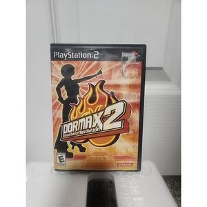 DDRMAX2 Dance Dance Revolution (PlayStation 2 PS2) With Instructions